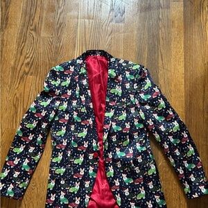 Festive Corgi blazer